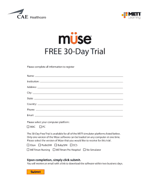 METI Simulator Free Trial Registration