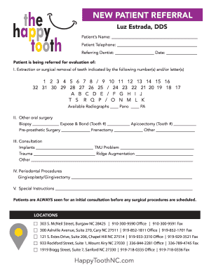 New Patient Referral Form