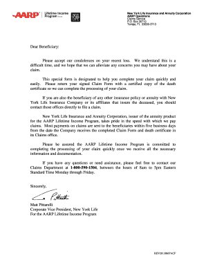 New York Life Insurance Claim Form