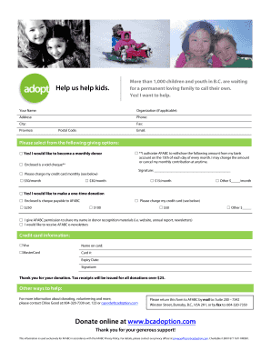 AFABC Donation Form