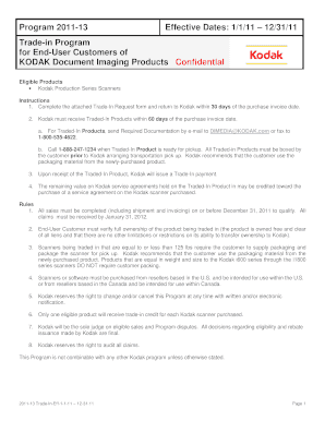 Kodak Document Imaging Trade-In Program