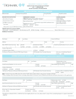 Member Change Form