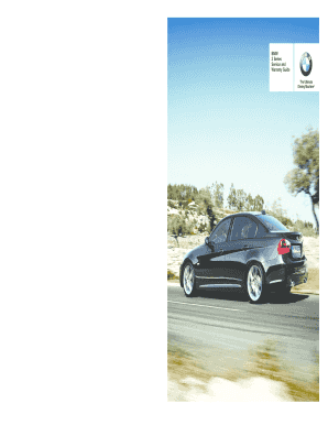 BMW 3 Series Service and Warranty Guide