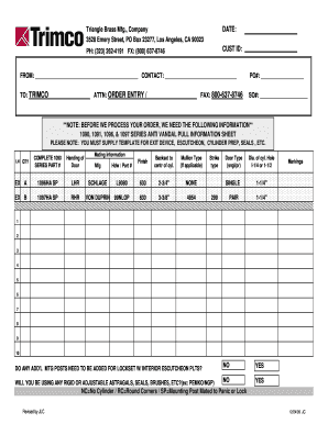 Anti Vandal Pull Information Sheet