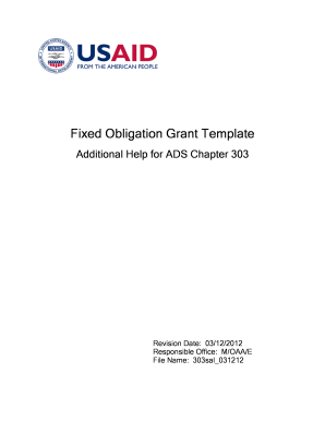 Meeting summary email example - Fixed Obligation Grant Template - END in Africa - endinafrica