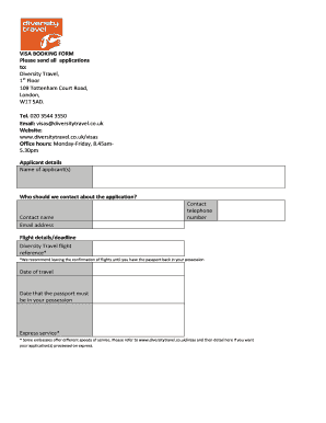 Nepal Business Visa Application Form