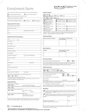 International Student Application Form
