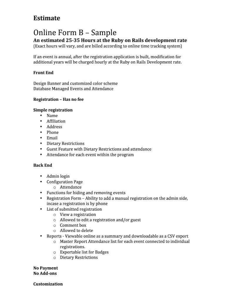 Form preview