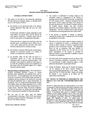 FCC 323-E Ownership Report