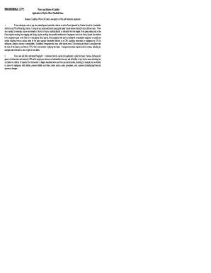 Paintball Waiver and Release Form