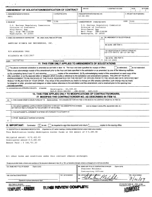 Modification No 001 to Delivery Order No DR-10-08-382 - pbadupws nrc