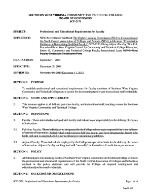 Classroom minutes of the meeting sample - Professional and Educational Require - Southern West bVirginiab bb - southernwv