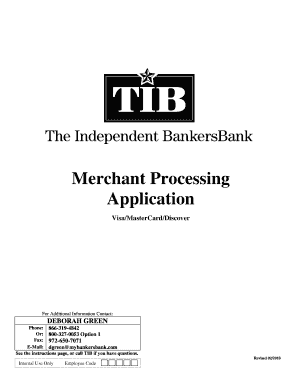 Merchant Processing Application
