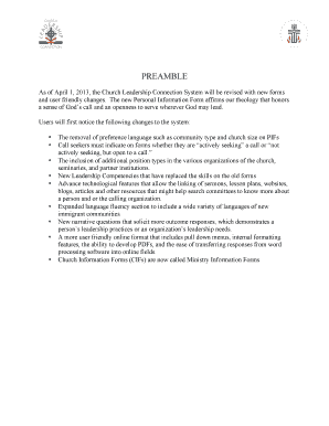 Form preview