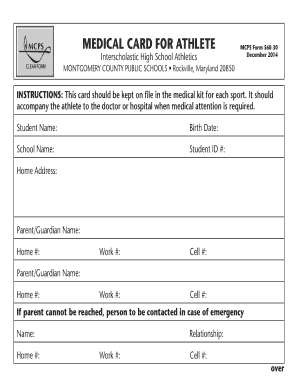 Baker MS 2012 Soccer Player Profile Tryout Infodoc - montgomeryschoolsmd