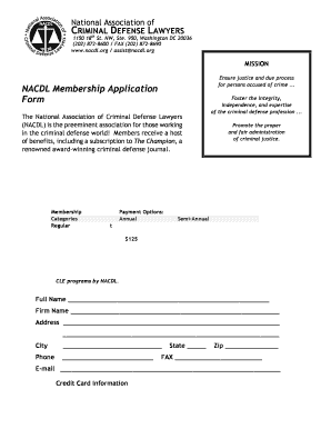 NACDL Membership Application