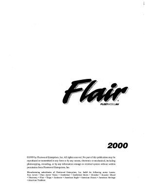 Fleetwood Motor Home Limited Warranty