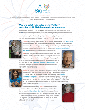Al Sigl Community of Agencies Donation Form