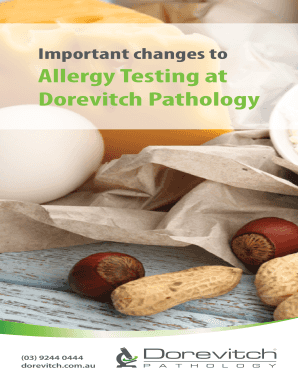 Fillable Online Allergy Testing at Fax Email Print - pdfFiller