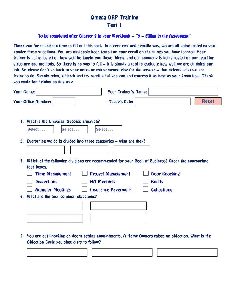 Form preview