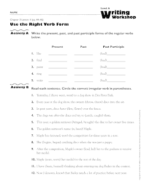 English Grammar Worksheet