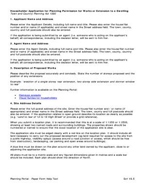 Householder Application for Planning Permission