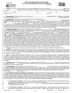 CAR-Vacant Land Purchase and Sale ContractDOC