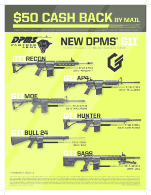 DPMS Fall 2014 Rebate Form