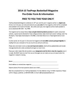 Form preview