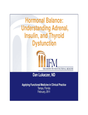 Hormonal Balance Assessment Form