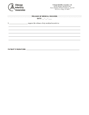 Medical Records Release Form