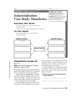 Industrial Revolution Study Guide