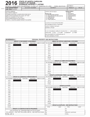 North Carolina Business Property Listing