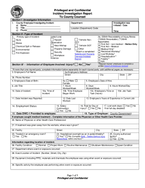 Incident Investigation Report