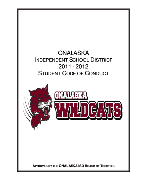 Onalaska ISD Student Code of Conduct