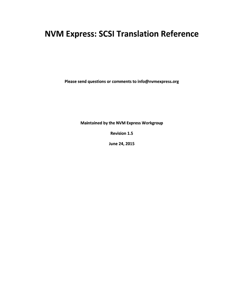 Fillable Online Full text of "SCSI Specification Documents NVMe NVM