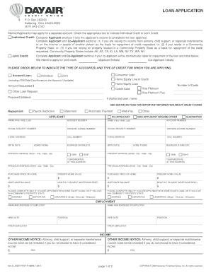 Loan Application Form