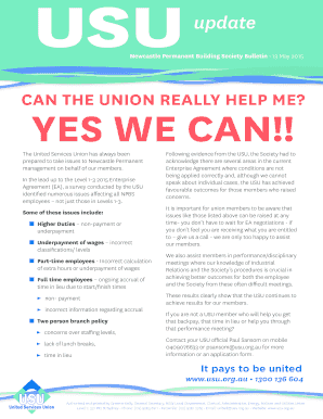 USU Membership Application Form