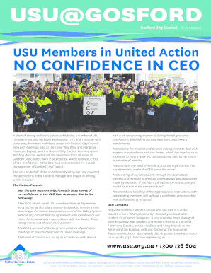 USU Membership Application Form