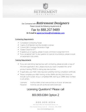 Genworth Producer Information and Appointment Form