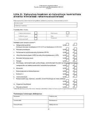 Northern Environmental Label Insurance Form