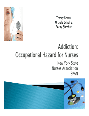 Nurses Substance Use Disorder Awareness Form