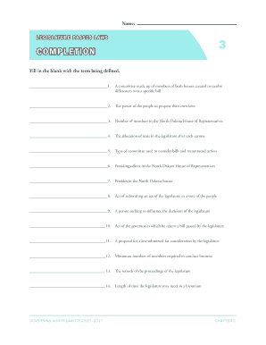 Legislature Passes Laws Worksheet
