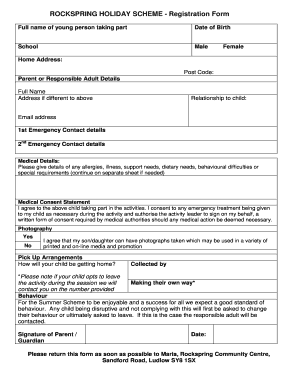 Holiday Booking Form Template - furniturescheme co