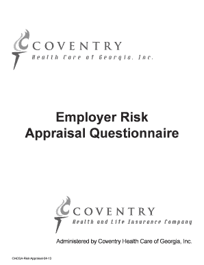 Employer Risk Appraisal Questionnaire
