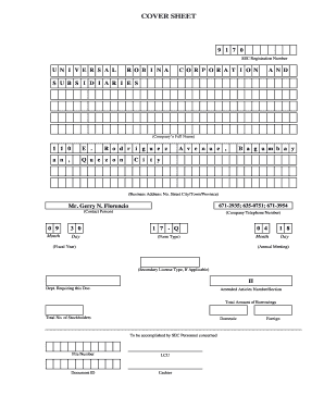 SEC Form 17-Q Quarterly Report