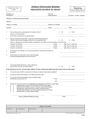 Home Language Survey
