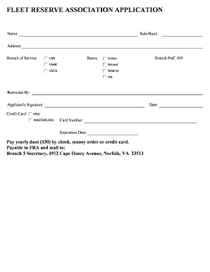 Fra applicationpdf
