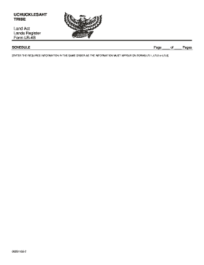 Land Act Form LR-4B