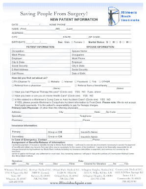 New Patient Registration Form
